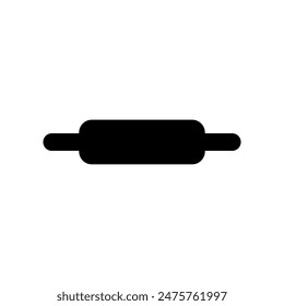 Rolling pin icon vector sign