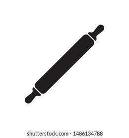 Rolling pin icon, vector icon. Simple element illustration. Rolling pin symbol.