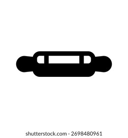 Ilustração de design de símbolo de vetor de ícone de rolo
