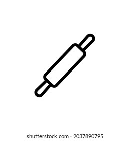 rolling pin icon vector for your design element