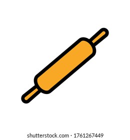icono del pasador de rodadura vectorial. Eps. 10.