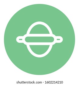 
Rolling Pin Outline bold Vector Icon which can be easily modified or Edited
