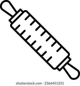 Rolling Pin Pixel Perfect Detail Icon