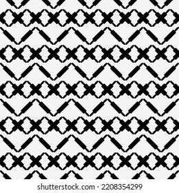 Rolling-Pin nahtlose süße Küche Vektormuster. Geometrischer Hintergrund. Perfekt für Textilien, Tapeten, Stoffe, Bekleidung und Modedrucke. 
