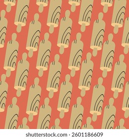 Rolling Pin seamless pattern background for decoration and packaging