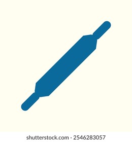 Rolling Pin trendige Kunstwerk atemberaubende abstrakte Vektorgrafik bunt angewendet design.eps