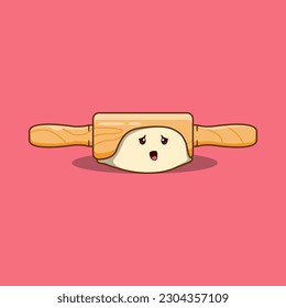 Icono de Ilustración de dibujos animados de vectores de bobinas. Estilo de caricatura.