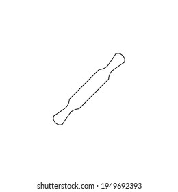 Rolling pin - vector icon