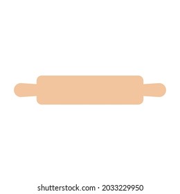 Rolling Pin vector icon for apps and web sites