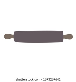 Rolling pin. Vector illustration of rolling pin. Vector illustration.