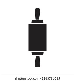 rolling pin vector line new icon