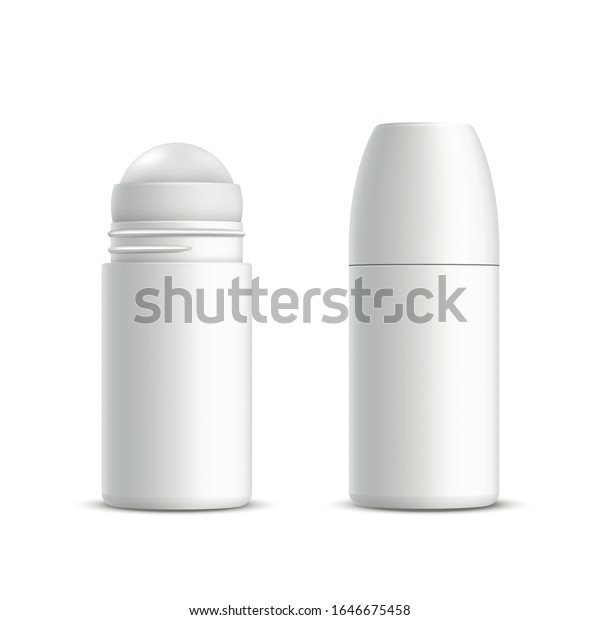 Download Rollon Deodorant Antiperspirant Mockups Isolated On Stock Vector Royalty Free 1646675458