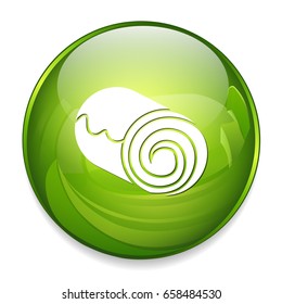 rolls cake icon