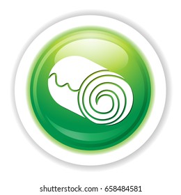 rolls cake icon