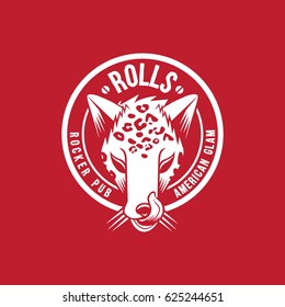 Rolls Rocker Pub Logo Template