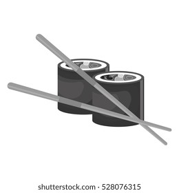 rolls suchi japanese food