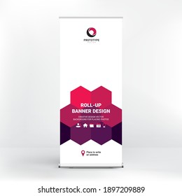 Banner publicitario de ampliación, diseño dinámico, plantilla para conferencias, seminarios de negocios