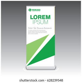 Roll-Up Banner for advertisement template