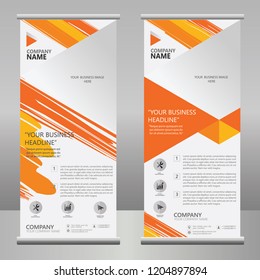 ROLLUP BANNER BUSINESS VECTOR TEMPLATE / SALES BANNER
