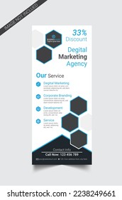 Rollup Banner design plantilla moderna