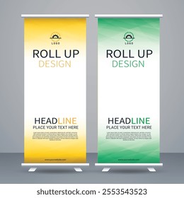 Roll-Up Banner Design | Professional Banner Template for Business Promotion