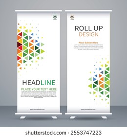 Roll-Up Banner Design | Professional Banner Template for Business Promotion