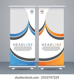 Roll-Up Banner Design | Professional Banner Template for Business Promotion