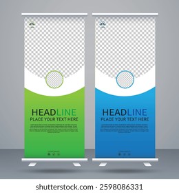 Roll-Up Banner Design | Professional Banner Template for Business Promotion