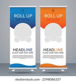 Roll-Up Banner Design | Professional Banner Template for Business Promotion