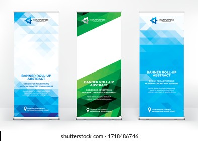 Conjunto de diseño de la presentación, fondo abstracto de pancarta creativo, banner para presentaciones, publicidad de productos y eventos, fondo para un folleto o folleto, antecedentes publicitarios