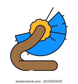 rolodex list line icon vector. rolodex list sign. isolated symbol illustration