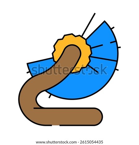 rolodex list line icon vector. rolodex list sign. isolated symbol illustration