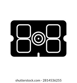 ROM Chip Read Only Memory Vector Icon