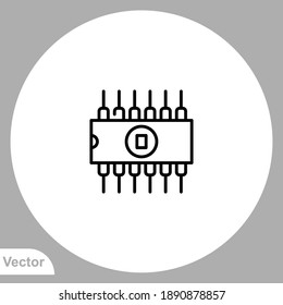 Rom icon sign vector,Symbol, logo illustration for web and mobile