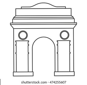 roman construction classic isolated icon vector illustration design