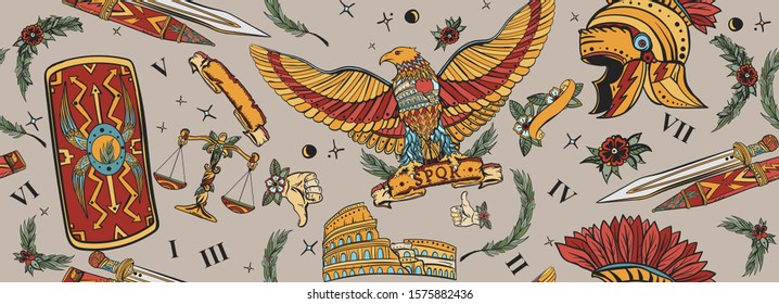 Royalty Free Tattoo Flash Eagle Stock Images Photos