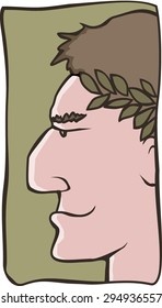 Roman emperor profile