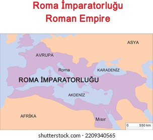 Roman Empire, Roman Empire Map