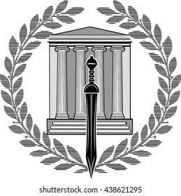Roman Gladius short sword