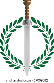 roman glory. vector illustration for design