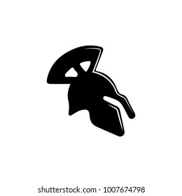 roman helmet icon. Elements of fighting icon. Premium quality graphic design icon. Simple single combat icon for websites, web design, mobile app, info graphics on white background