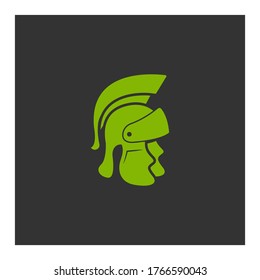 roman helmet Icon. Vector illustration EPS 10.