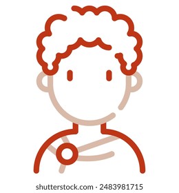 Roman icon for web, app, infographic, etc