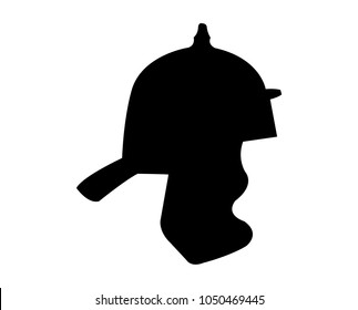 Roman legionary helmet silhouette