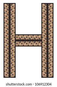 roman letter H