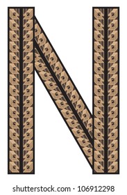 roman letter N