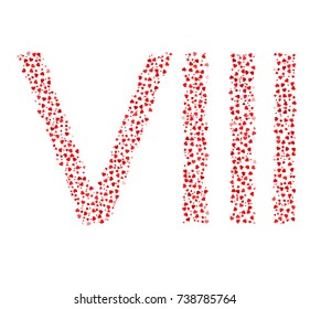 Roman Numeral Eight