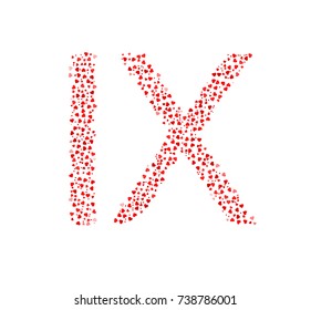Roman Numeral Nine