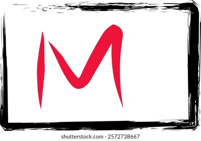 Roman numeral one thousand in Doodle style, Roman numeral 1000
