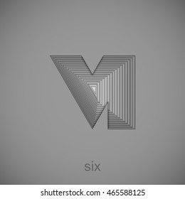 Roman numeral VI